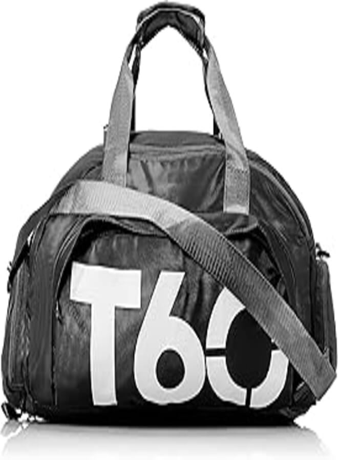 OX Polyester Black Duffle Bag OX-26 For Unisex, Size 40D*30W*15H