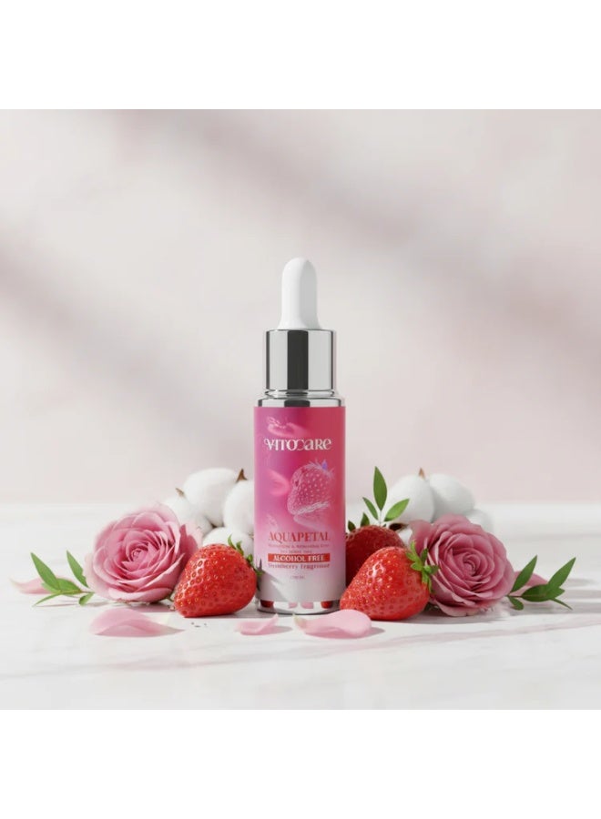 VITOCARE AquaPetal Bikini Serum – Natural Strawberry Scent | Gentle Moisturizing Serum for External Sensitive Skin | 30ml - Image 3
