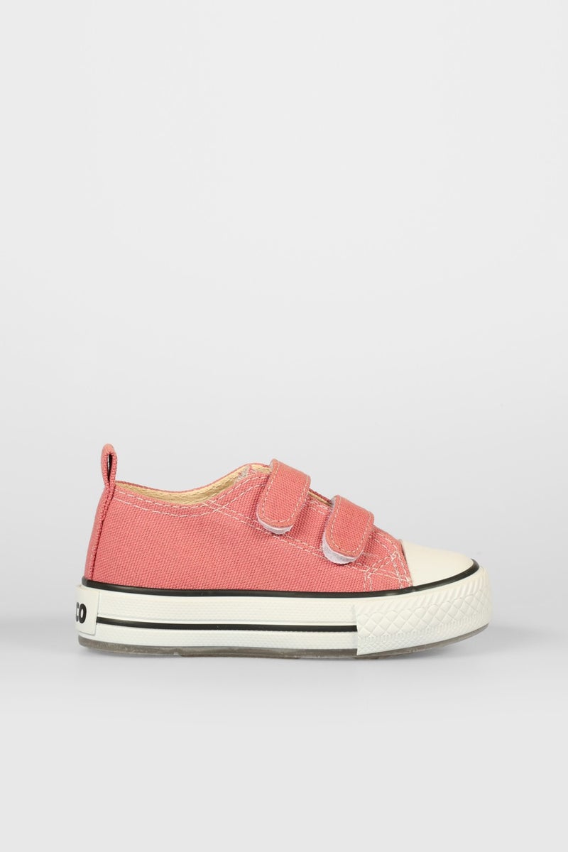 VICCO Pino Baby Lighted Linen Shoes Coral  - Image 1