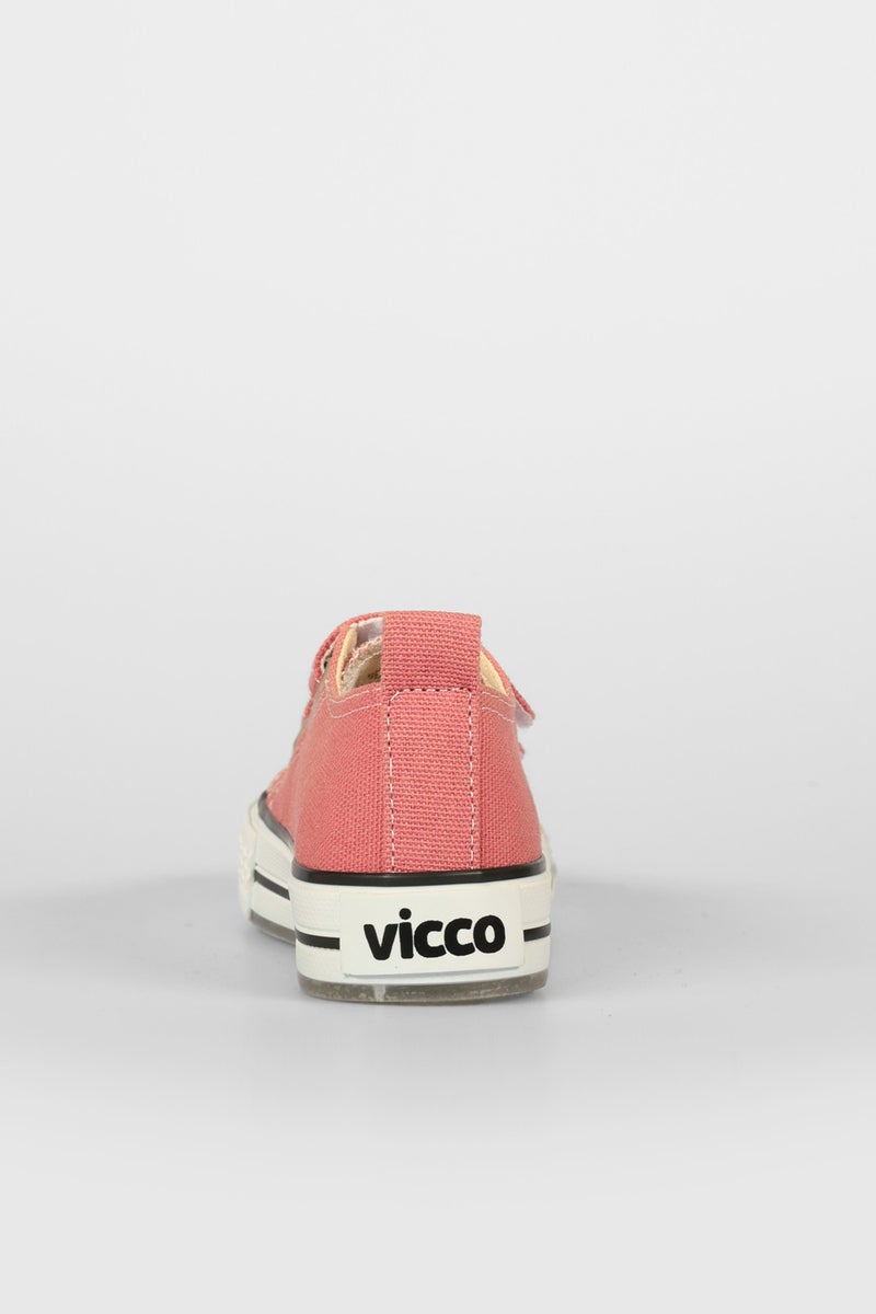 VICCO Pino Baby Lighted Linen Shoes Coral  - Image 5