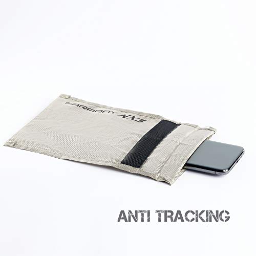 Faraday Defense 3 Pack Mega Kit NX3 Triple-Layer Cyber Fabric Faraday Bags - Fast, Easy Access for Device Shielding - Protect Data and Devices from Hacking, Tracking, EMP - Image 5