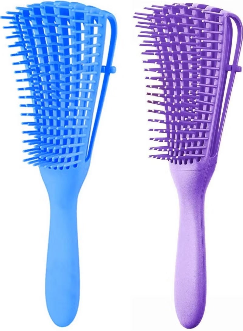 ORiTi Hair Detangler Brush for Easy Detangling Curly Hair including Kinky Wavy Hair, Curly, Coily Hair of Afro America, - Image 1