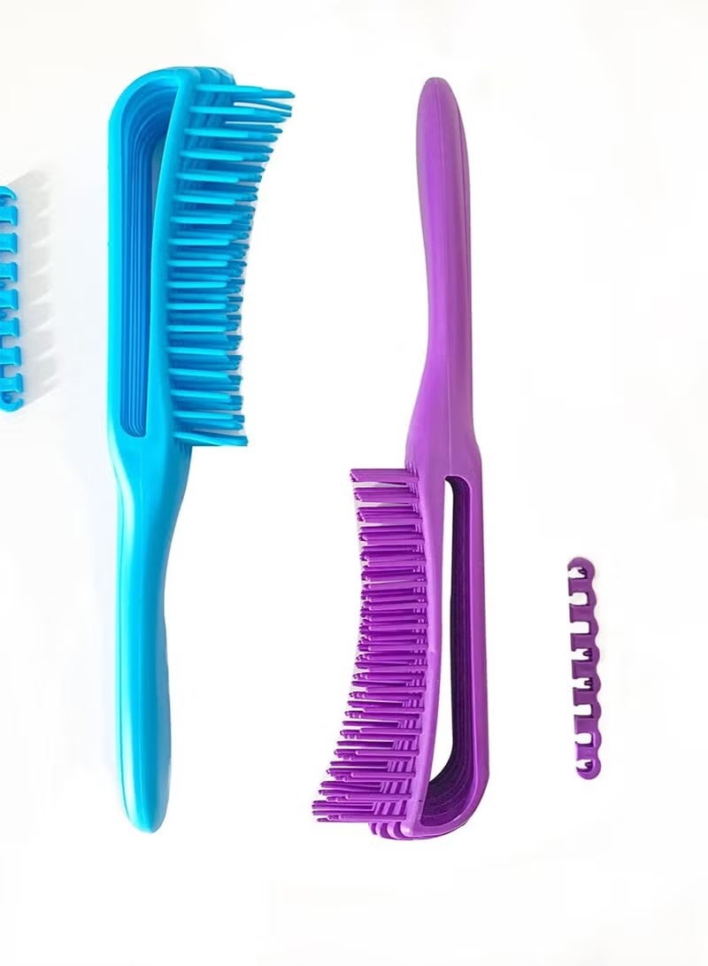 ORiTi Hair Detangler Brush for Easy Detangling Curly Hair including Kinky Wavy Hair, Curly, Coily Hair of Afro America, - Image 2