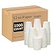 RACETOP 1000 pack 12 oz Disposable Coffee Cups Hot Paper Cups Ideal for Party Home Office - Image 1