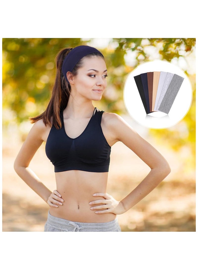 Generic 7 PCS Fashion Sports Hair Bands for Women for Workout Yoga Running  - Image 2