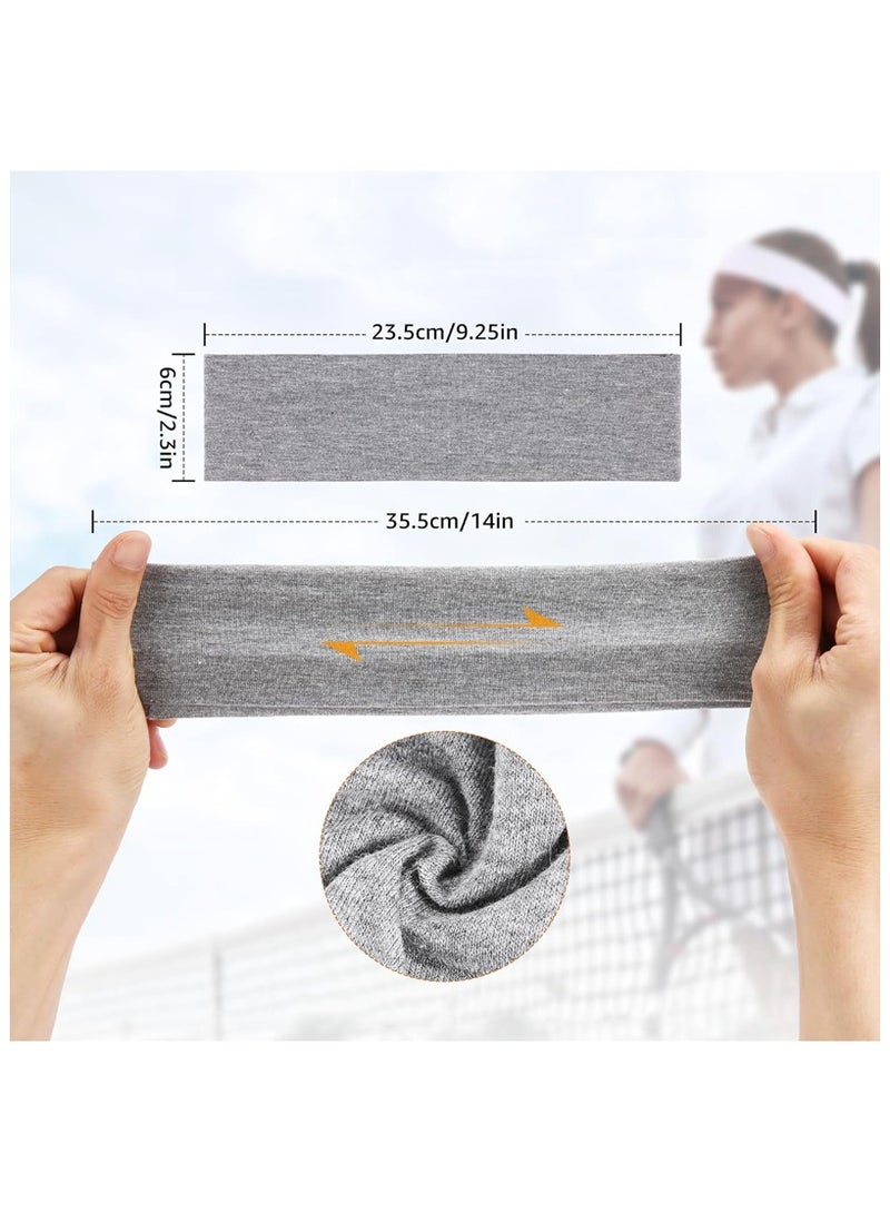 Generic 7 PCS Fashion Sports Hair Bands for Women for Workout Yoga Running  - Image 3