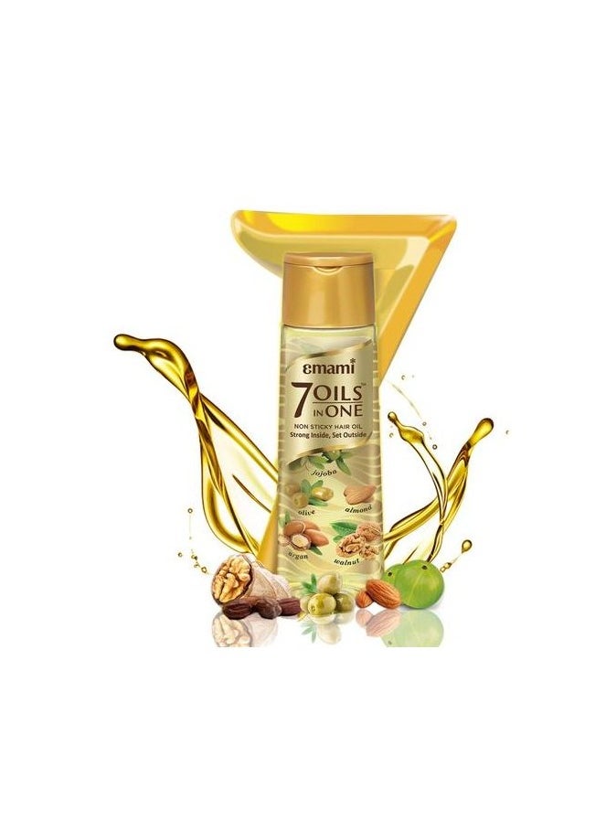 emami Emami 7 Oils In One - Damage Control Hair Oil - 100ml  - Image 4