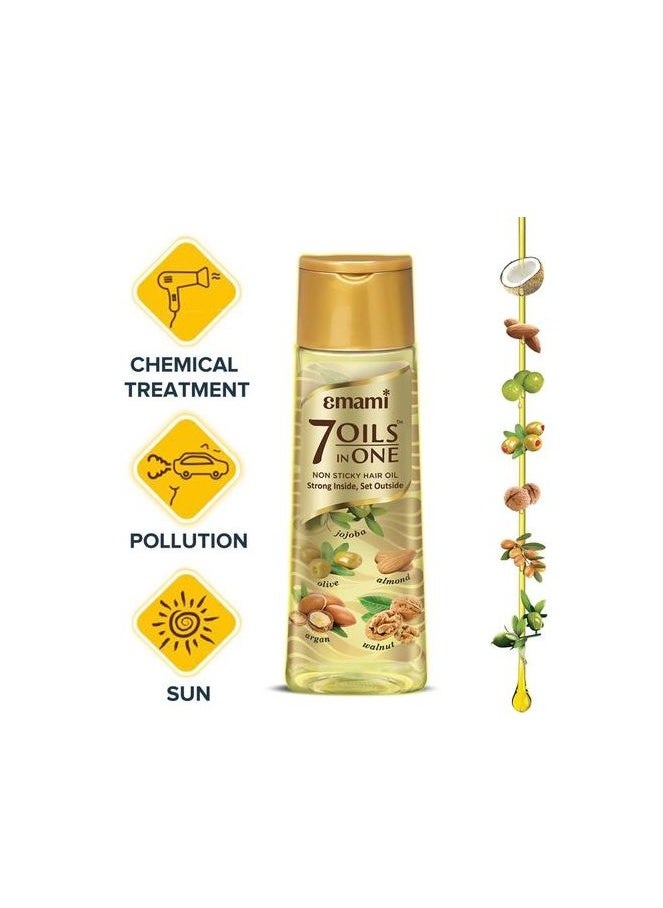 emami Emami 7 Oils In One - Damage Control Hair Oil - 100ml  - Image 5