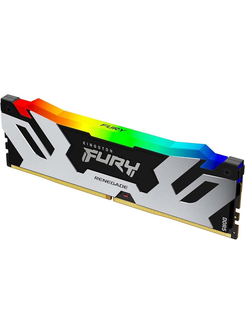 Kingston Fury Renegade DDR5 RGB 32GB 6400MT/s DDR5 CL32 DIMM Desktop Gaming Memory Kit of 2 KF564C32RSAK2 32 - Image 1