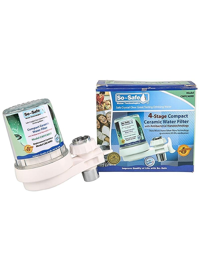 So-Safe 4 Stage Compact Ceramic Water Filter
