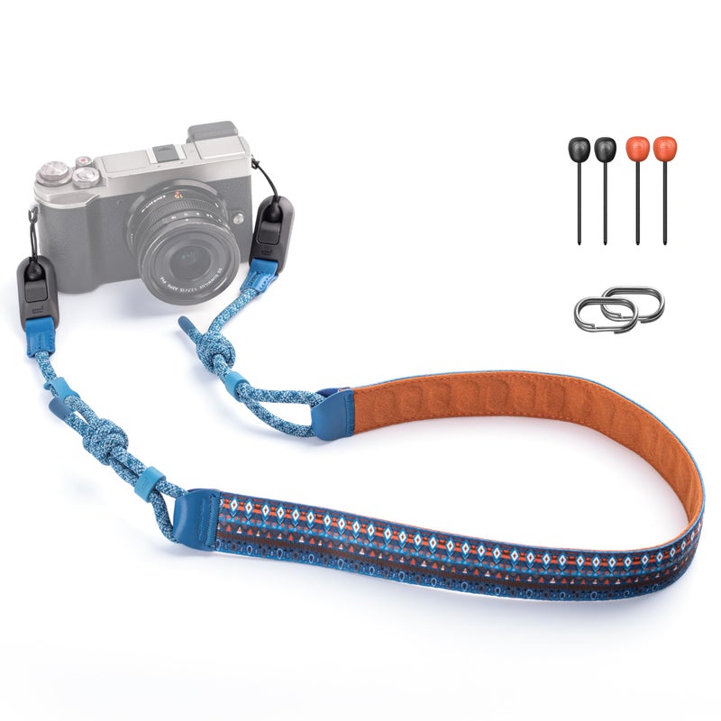PGYTECH Camera Shoulder Strap Air Artistic Style for Mirrorless Camera Strap Quick Release 43315512 Adjustable Camera Neck Strap for Sony ZVE10 for Canon G7 X Bohemian Style - Image 2