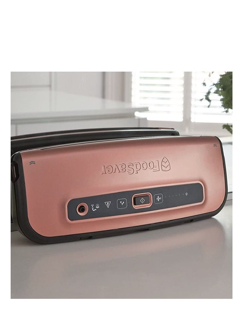 FoodSaver Food Vacuum Sealing Machine System With 10x0.9L Sealing Bag, 10x3.7L Sealing Bags and 2x Rolls of custom sized bag  - Image 5
