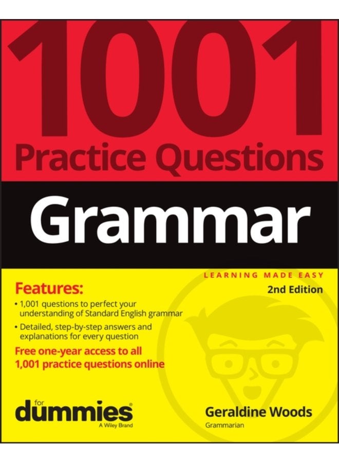 Grammar : 1001 Practice Questions for Dummies(+ Free Online Practice) (2ND)