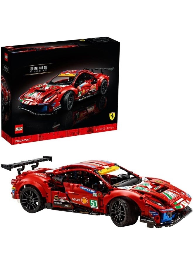 LEGO ليجو فيراري 488 جي تي إي “AF Corse #51” 42125  - Image 4
