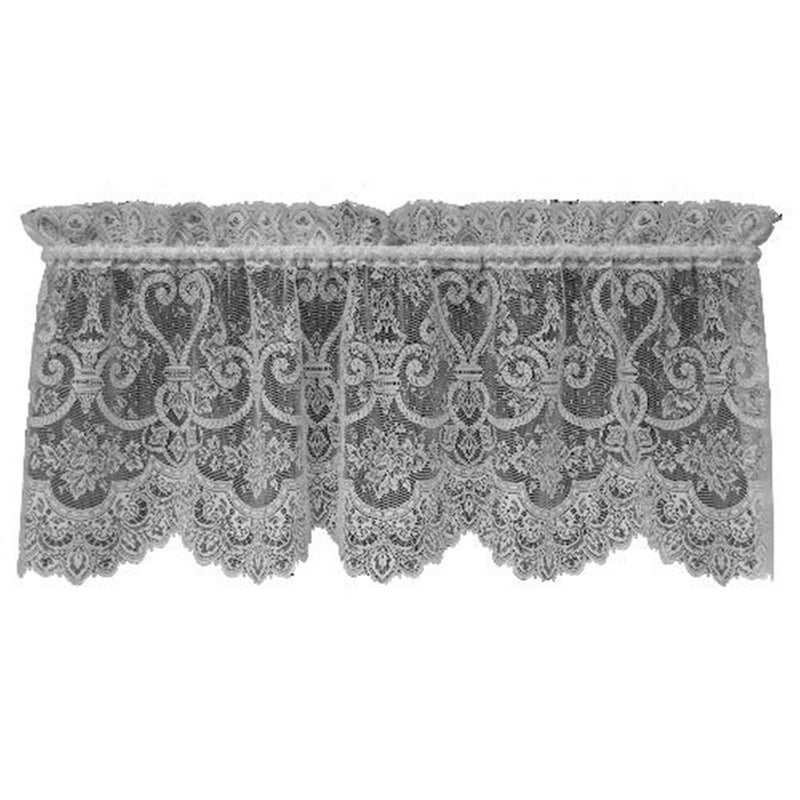Heritage Lace English Ivy 60-Inch Wide by 22-Inch Drop Valance, Ecru - Image 5