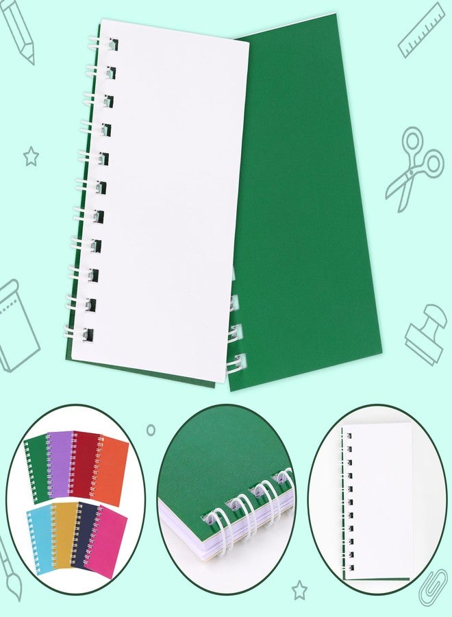 Atiloy 24Pack Pocket Notebook Small Notepad Pocket Notepad Small Spiral Notebook Mini 4x2.4 Pocket Notebook With Thick Paper, Memo Pads for Work, Home, Office, School, Gifts - Image 3