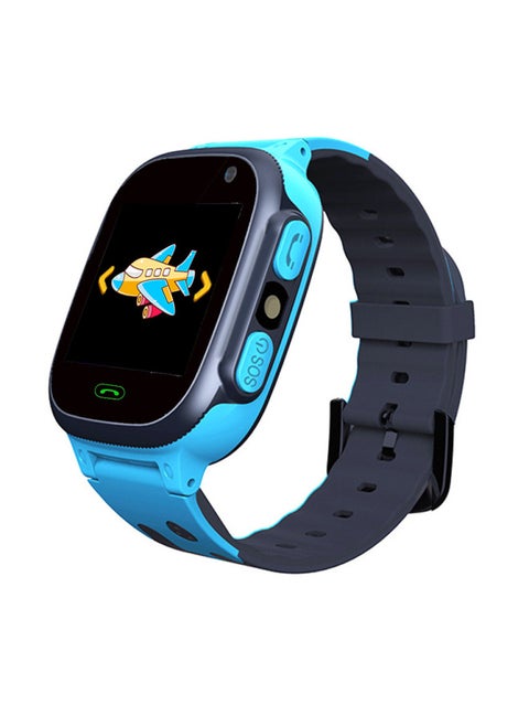 4G Multilingual Q12B Photographic Waterproof Video Q19 Call Children GPS Smart Location Phone Watch-Color:G2_S Support Card Music 8 Game Blue