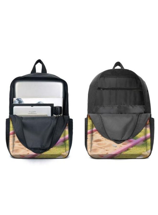 Bright Li Fire Unlock the new fashion of childish fun! Three-piece set of bags, cartoon elements for children and teenagers (students, children, friends' outings, mountain climbing, schooling, etc. can be used) - 108  - Image 4