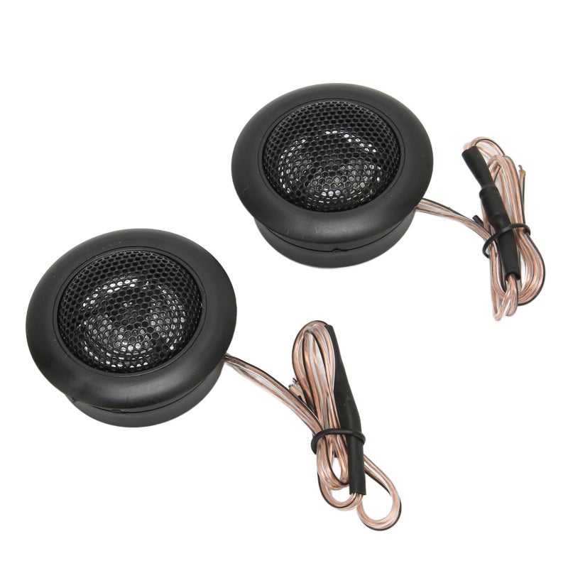 Car Dome Tweeter 2 Way System: High Sensitivity Audio - Premium ABS Material Shock Resistant Stereo Loudspeaker for Universal Car Sound System - Image 1