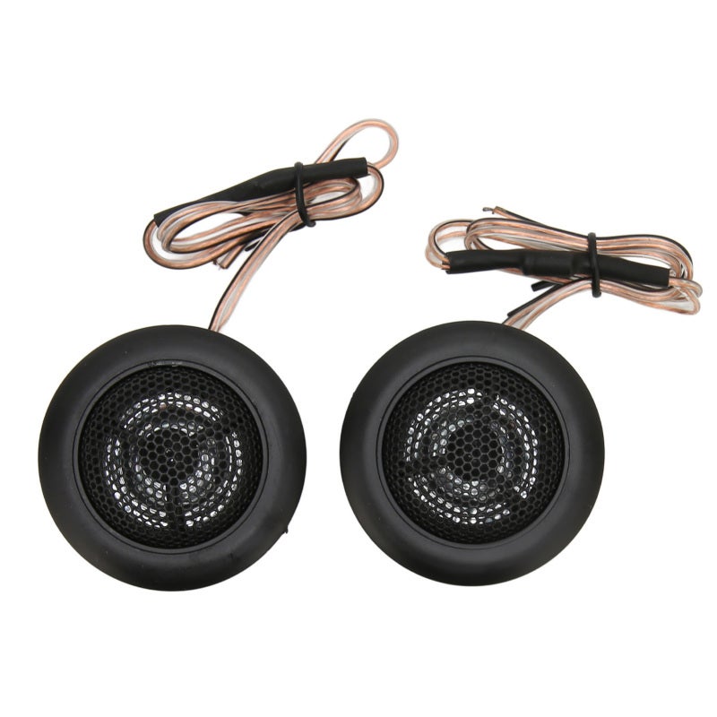 Car Dome Tweeter 2 Way System: High Sensitivity Audio - Premium ABS Material Shock Resistant Stereo Loudspeaker for Universal Car Sound System - Image 2
