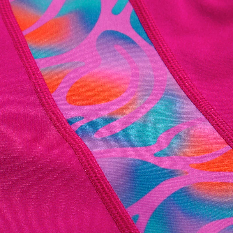 speedo Women's Printed Panel Shorts