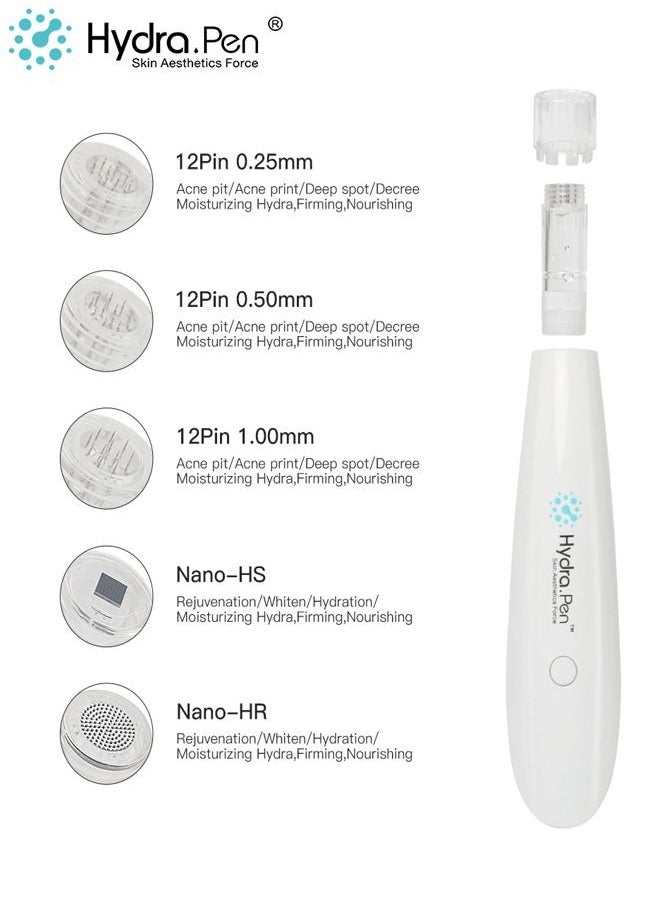 Hydra. Pen - Dr.Pen Hydra Pen H2 10pcs 12pins 0.25mm 0.5mm 1.0mm cartridge needle professional microneedling needle dermapen needle cartridge - Image 1