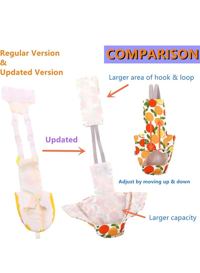 6 قطع من حفاضات الطيور القابلة للغسل، حفاضات الببغاء، حفاضات قابلة لإعادة الاستخدام للببغاء والكوكاتيل والماكاو الصغير والبادجي والكناري - Image 3
