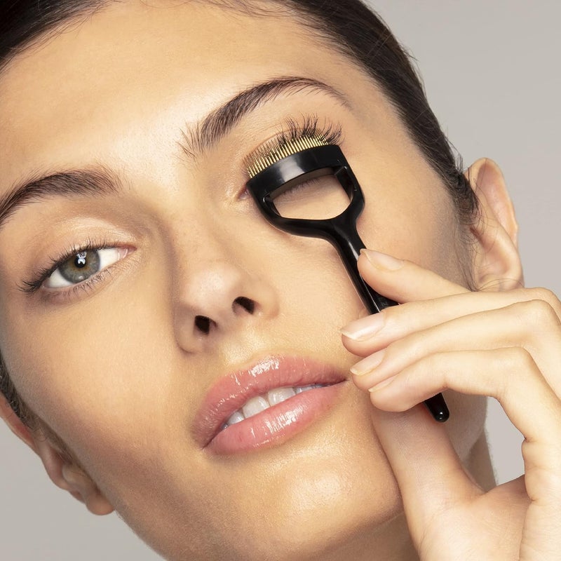 Tweezerman Eyelash Comb for Round Eyes, Premium Lashcombo 60, Black - Image 4