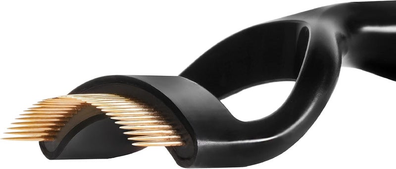 Tweezerman Eyelash Comb for Round Eyes, Premium Lashcombo 60, Black - Image 2