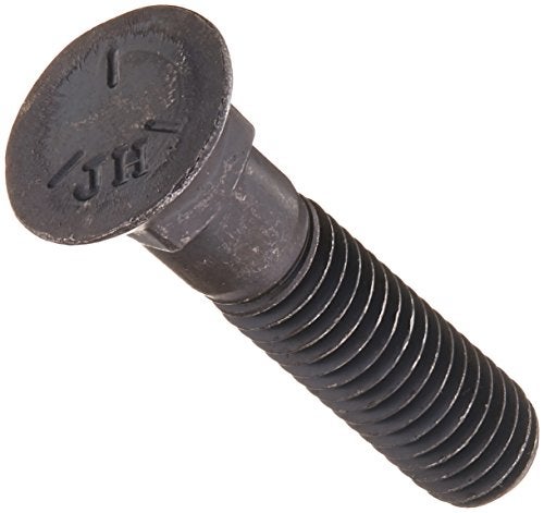Hillman The Hillman Group 260054 716Inch x 2Inch Plow Bolts 50Pack Black
