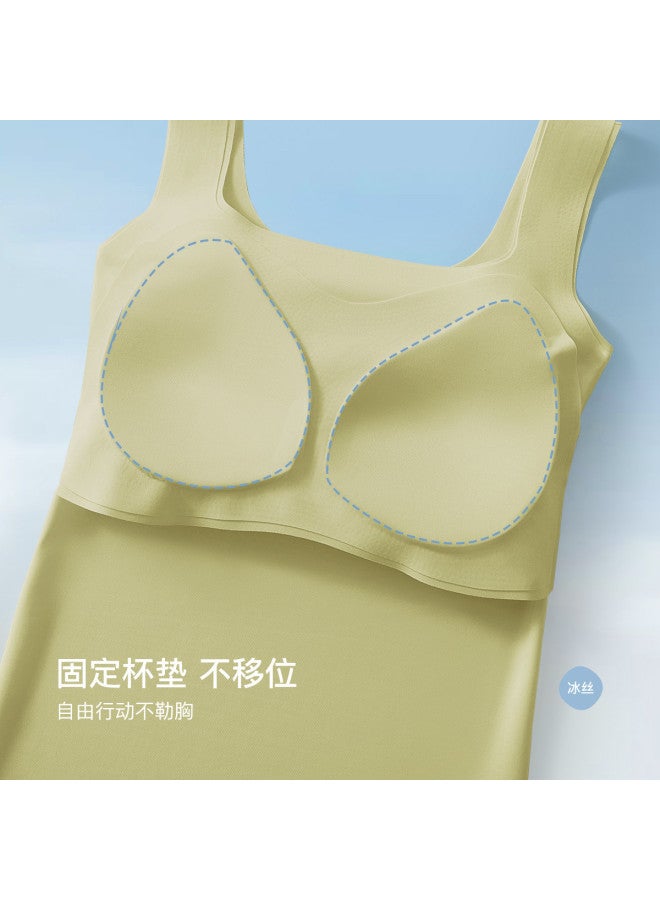 Top melon Basic Versatile Slim-Fit Women'S Camisole With Built-In Pads, Suitable For Layering Or Outerwear - Image 4