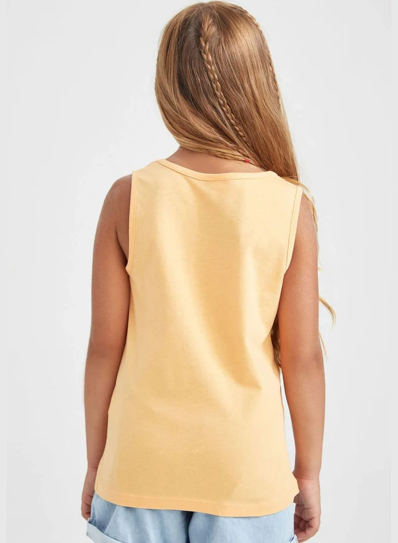 ديفاكتو 2 Pack Girl Regular Fit Sleeveless Vest