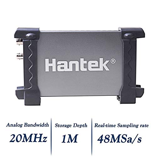 Hantek 6022BL PC Digital Portable Oscilloscope 16 Channels 20MHz 48MSa/s Storage Multifunctio Logic Analyzer Handheld USB Oscilloscope - Image 3