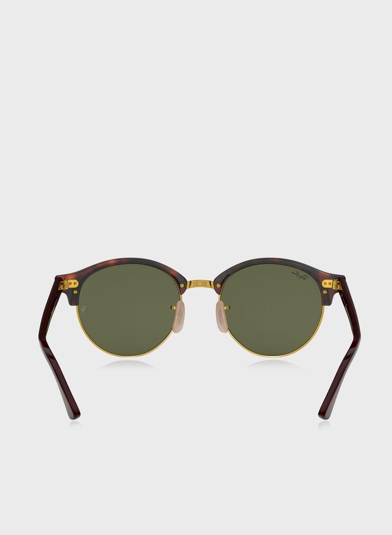 Ray-Ban 0Rb4246 Clubround Sunglasses  - Image 2
