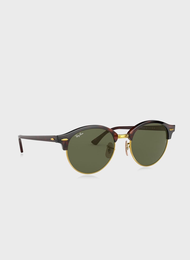 Ray-Ban 0Rb4246 Clubround Sunglasses  - Image 3