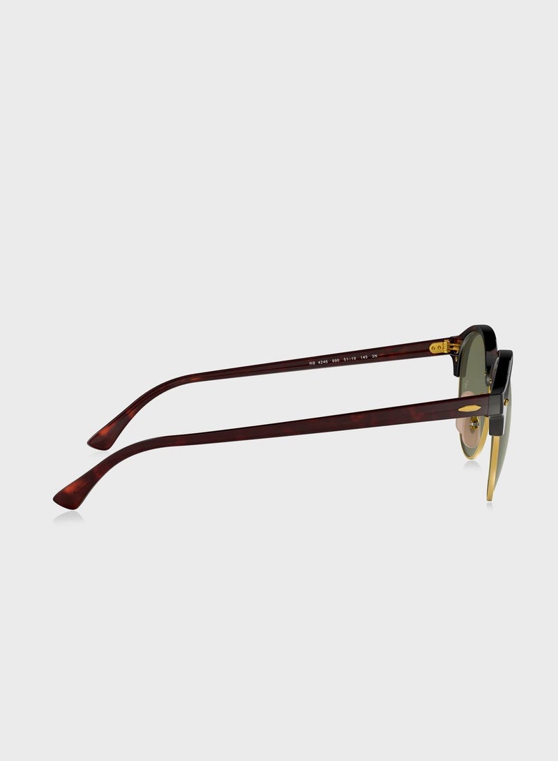 Ray-Ban 0Rb4246 Clubround Sunglasses  - Image 5