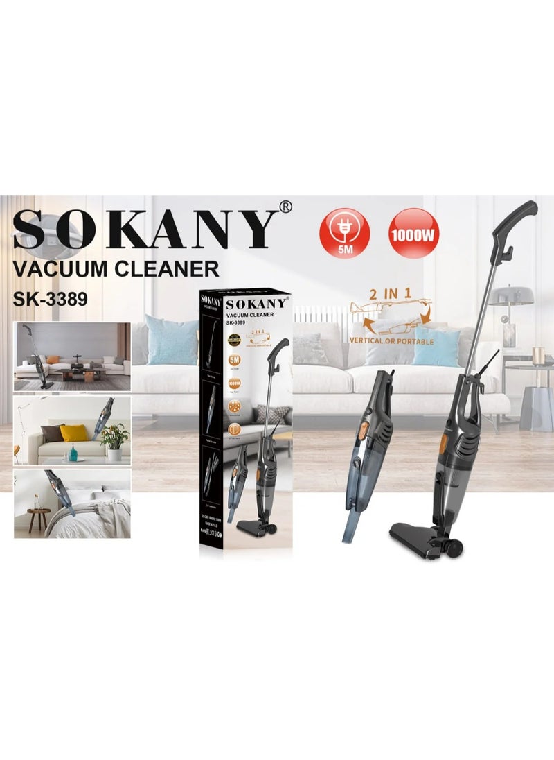 sokany Sokany SK-3389 Vacuum Cleaner 1000 W Stainless  - Image 2