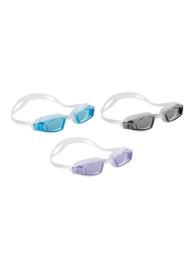 INTEX Aqua Flow Goggles 55682, - Assorted Color