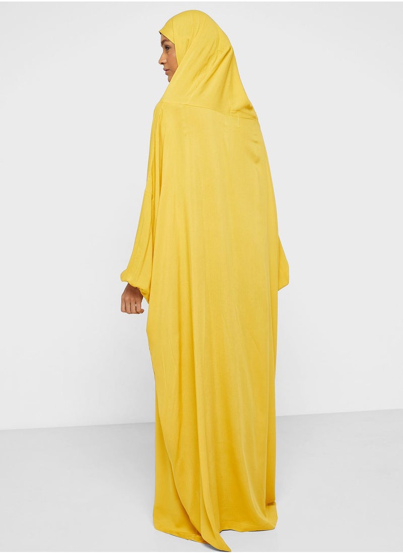 hayas closet - Shirred Sleeve Prayer Dress - Image 1