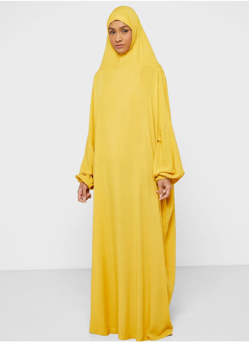 hayas closet - Shirred Sleeve Prayer Dress - Image 1