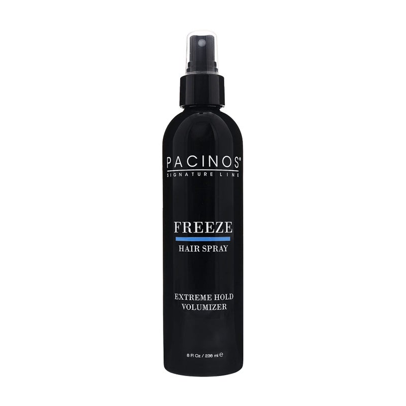 Pacinos Freeze Hair Spray - Extra Hold texture spray for All Hair Type - Professional Hair Setting & Finishing Spray for Maximum Volume - Image 1