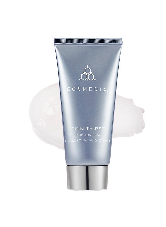 CosMedix Skin Thirst Hyaluronic Acid Moisturizer For Daily Skin Care Hydrating Face Lotion Pore Minimizer Makeup Primer For Smoother Skin Contains Witch Hazel And Lecithin - Image 1