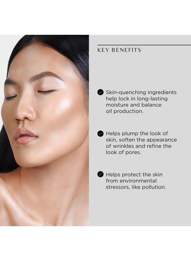 CosMedix Skin Thirst Hyaluronic Acid Moisturizer For Daily Skin Care Hydrating Face Lotion Pore Minimizer Makeup Primer For Smoother Skin Contains Witch Hazel And Lecithin - Image 3