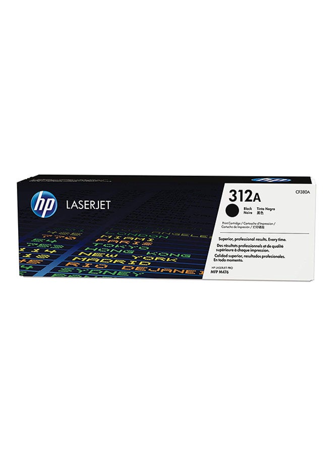 HP خرطوشة حبر أصلية طراز CF380A لطابعة ليزر جيت أسود - Image 2