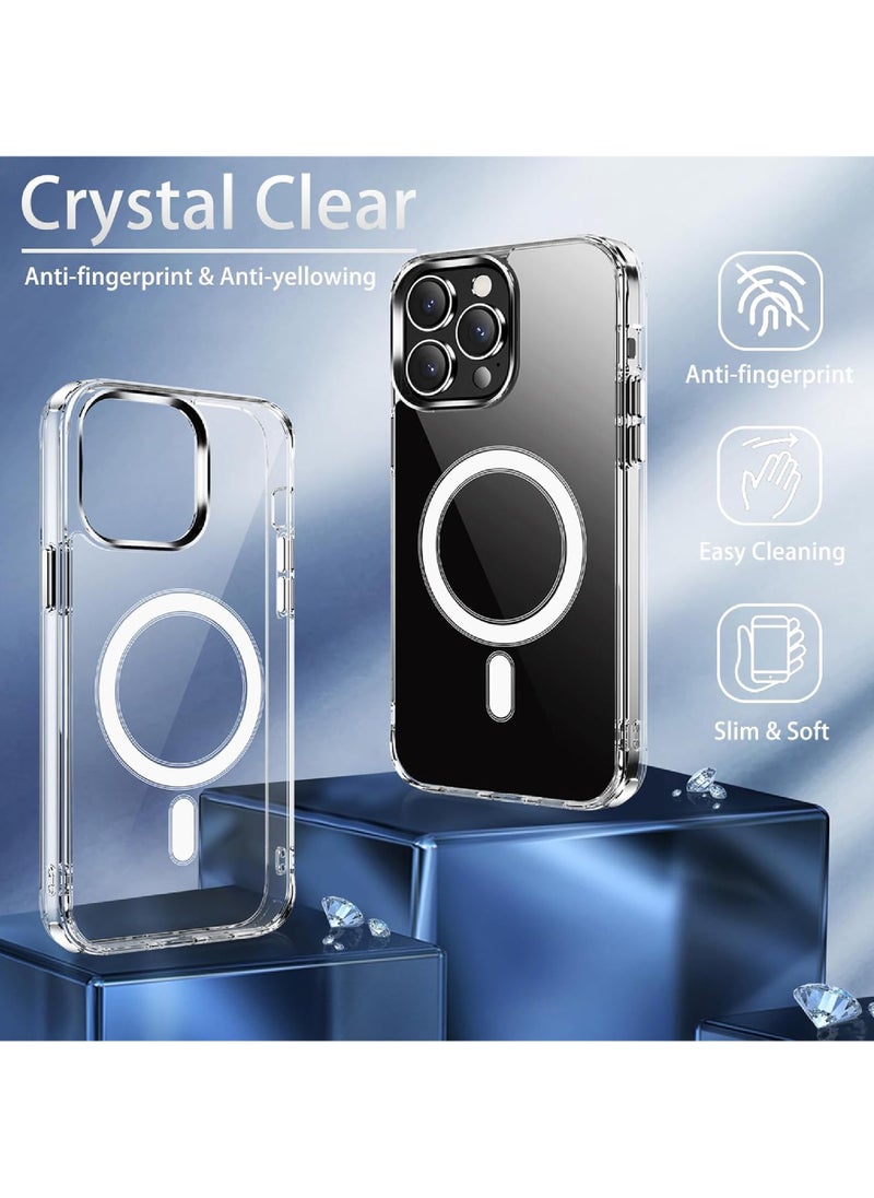 Captaintech For iPhone 16 Pro Max Case, Camera Control, Compatible with MagSafe, Shockproof Grade Protection, Magnetic Phone Case for iPhone 16 Pro Max, Classic Hybrid Case (HaloLock) ﻿  - Image 5