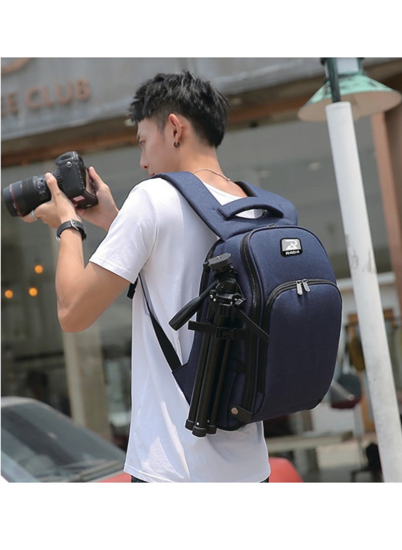 RADALIFESTYLE 16 Inch Camera Travel Backpack Waterproof, Suitable For Dslr And Slr, Sony, Canon, Fuji Mirrorless Laptop Room And Tripod  - Image 4