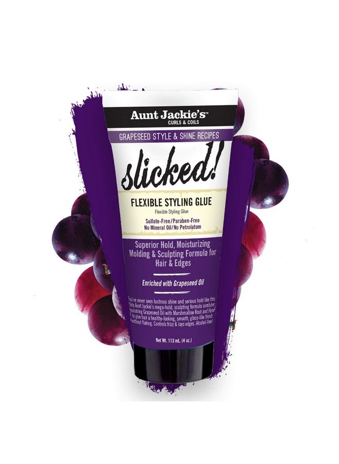 Aunt Jackie’S Grapeseed Collection Perfect Slay 3 Pack Bundle Ice Curls Frizz Patroil Slicked Frizz And Outofplace Strands Don’T Stand A Chance A Sleek And Shiny Finishing Touch To Every Style