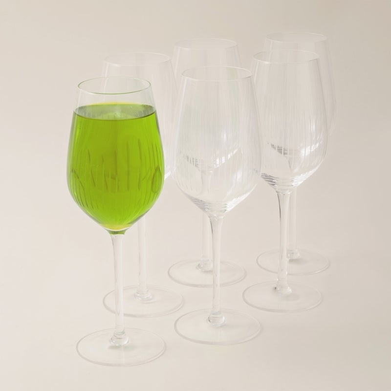 لا ميسا 6 أكواب زجاجية 8.5*8.5*25.5 سم - Image 3