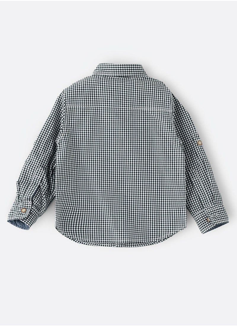 JAM Woven f/slv checks shirt  - Image 2
