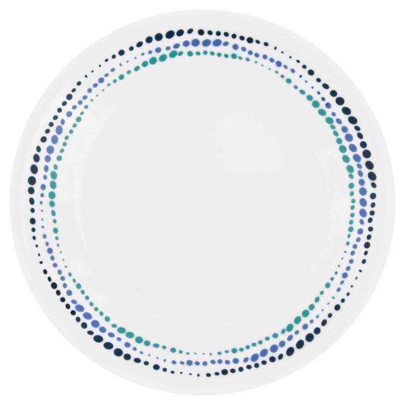 Corelle Ocean Blues Chip & Break Resistant 12pc Dinner Set  Service for 4  27.94 x 12.38 x 26.67 cm  12 Count - Image 4